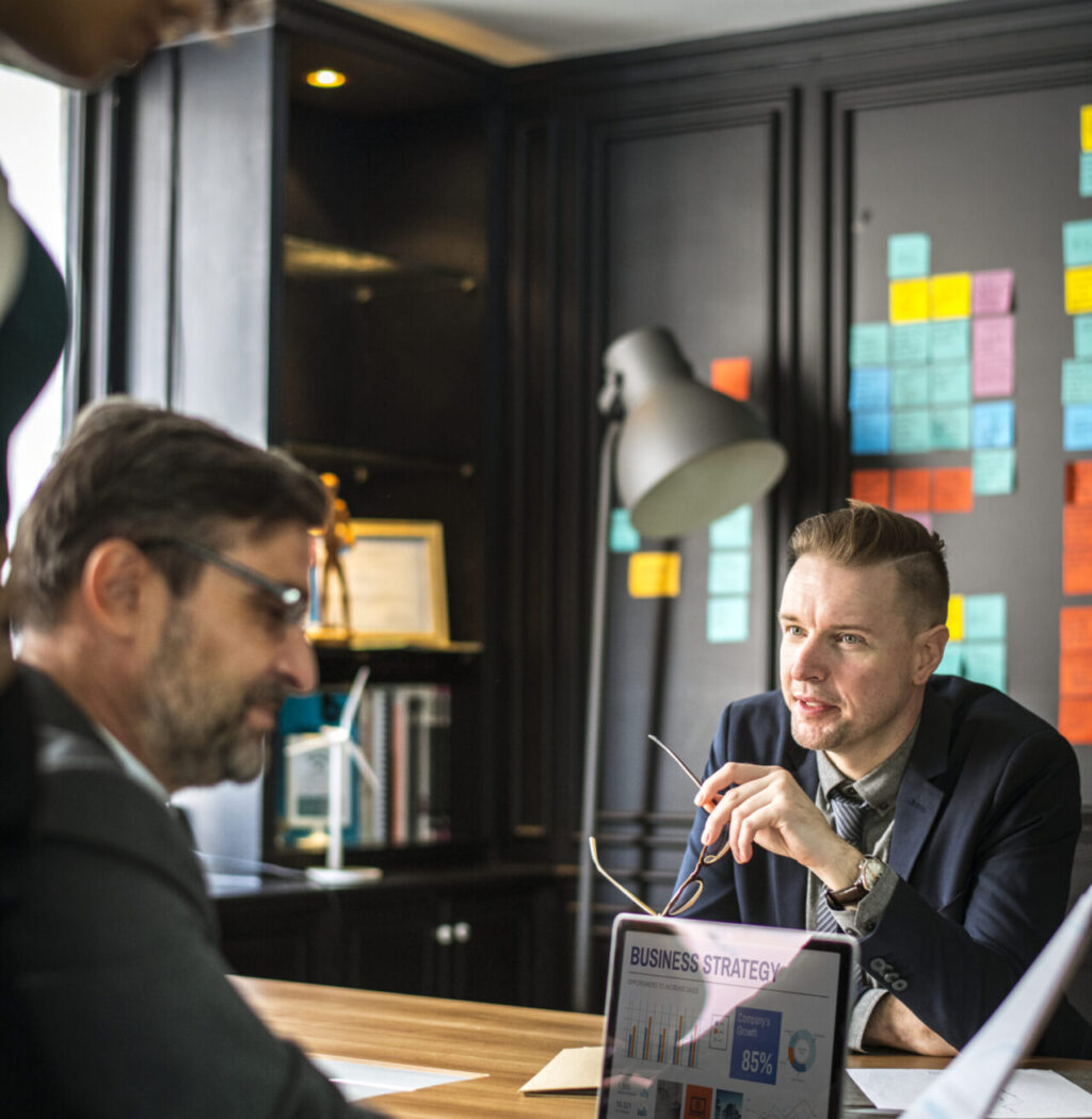 Business people in a meeting Business people in a meeting