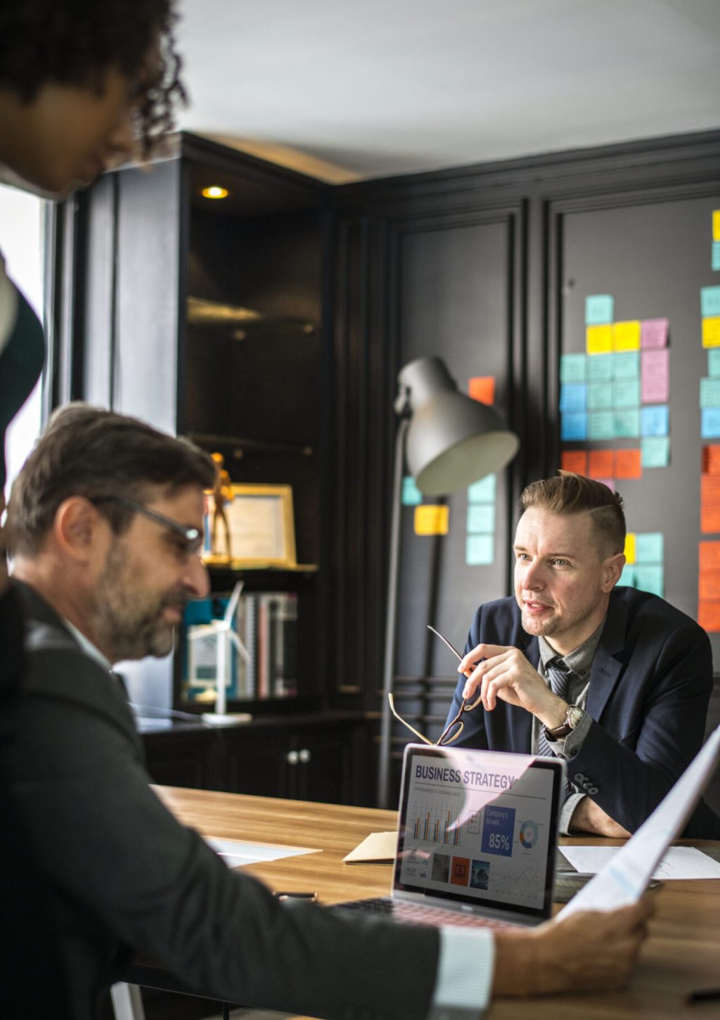Business people in a meeting Business people in a meeting